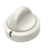 Dryer White Timer Knob Compatible With Frigidaire Model Numbers GLGQ332MAS0, GLGQ442CES0, GLGQ642AS0, GLGQ642AS1