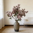thumbnail image 6 of Artificial Gray Purple Berry Branches Realistic Fall Floral Stems, Berry Clusters for Vase Arrangements, Wedding Bouquets, Thanksgiving Centerpieces & Farmhouse Fireplace Mantel Decor Use, 6 of 6