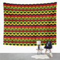thumbnail image 2 of REFRED Colorful Pattern Classic Reggae Color Music Jamaica Green Argyle Wall Art Hanging Tapestry Home Decor for Living Room Bedroom Dorm 60x80 inch, 2 of 2