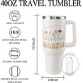 thumbnail image 4 of Chaos Coordinator Tumbler Teachers Tumbler Teacher Appreciation Gifts Funny Teacher Gifts Thank You Gifts For Teachers Chaos Coordinator Gifts For Women 40OZ Tumbler With Straw, 4 of 6