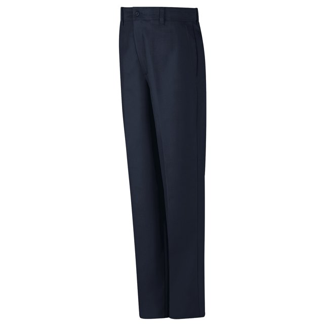 Red Kap Pantalon de Travail en Coton Résistant aux Plis PC20 Marine - Non Ourlé 42W
