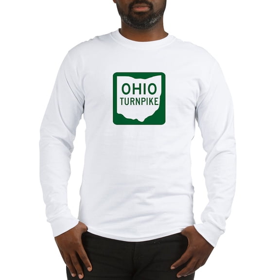 CafePress - Ohio Turnpike Long Sleeve T Shirt - Unisex Cotton Long Sleeve T-Shirt