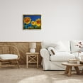 thumbnail image 5 of Stupell Industries Bold Sunflower Plants Against Clear Sunny Sky Photograph Metallic Gold Floating Framed Canvas Print Wall Art, Design by Steve Smith, 5 of 5