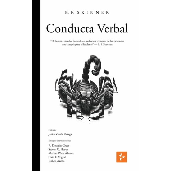 Conducta Verbal [Tapas Duras], (Hardcover)