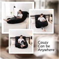 thumbnail image 5 of Full body pillow with detachable washable cover - sleep support for legs, back, neck, shoulders, and abdomen, 5 of 5