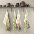 thumbnail image 5 of Coolnut 1 Pack Wildflowers Kitchen Towels Highly Absorbent, Super Soft Dishcloths 18 x 28 Inches Reusable Quick Drying Tea Towels Set for Home,Kitchen Decor Wash cloth, 5 of 7