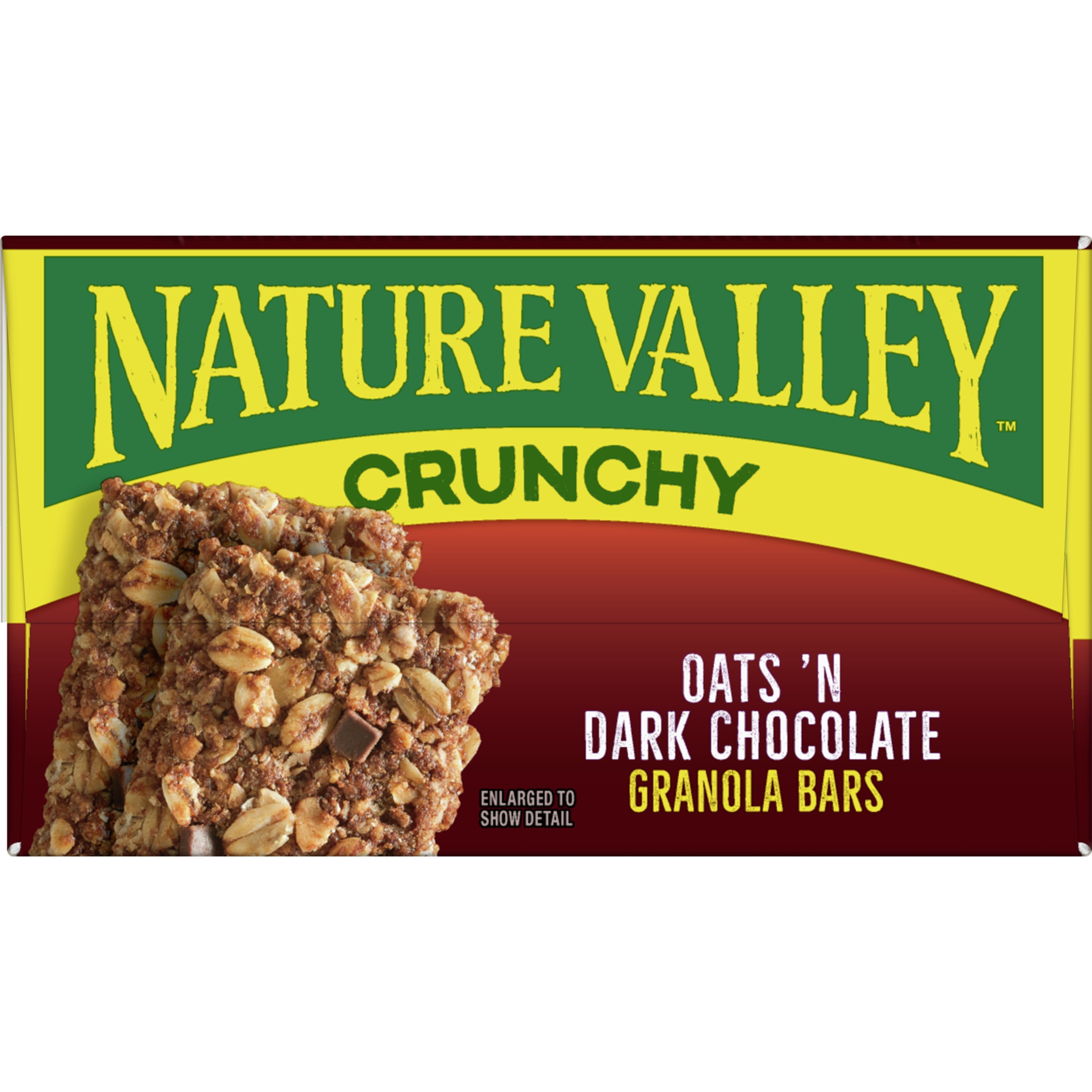 Nature Valley Crunchy Oats 'n Dark Chocolate Granola Bars, 36 Bars, 26.82 OZ  (18 Pouches)