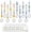 Mix, variant on Pack of 10 Sun Catchers Crystal Mix DIY Craft Set Children, Suncatcher for Window Decoration, Hanging, Suncatcher Window, Crystals for Hanging Children's Birthday Crafts, Light Catcher DIY Set