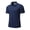 Navy, variant on Men Quick Dry Short Sleeve Golf Polo Shirts Breathable Athletic Collared Work Casual Polo T-Shirts