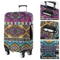 thumbnail image 5 of Yellow Geometric Boho Pattern Luggage Cover Fashion Suitcase Cover Baggage Covers Fit 25-28 Inch Luggage (Go Travel), 5 of 5