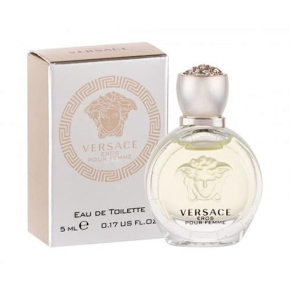 Versace Eros Eau de Toilette, Perfume for Women, 0.17 oz Rollerball