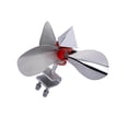 thumbnail image 3 of Guardoinrt Reflective Bird Scarer Yard Patio Windmill Stainless Steel 20cmx30cm, 3 of 9