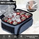 thumbnail image 5 of Bolsa Térmica para Almuerzo MIER de Doble Compartimento Azul Acero Aislada para Adultos, 5 of 7