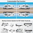 thumbnail image 2 of Venluna Wireless RV Backup Camera System for Trailer Truck Camper, 7'' HD Touch Screen Monitor with 1080P Rear View Camera, Blind Spot Detection Loop, 2 of 9
