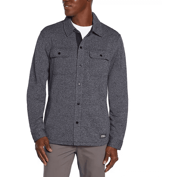 Eddie Bauer Men's Sweater Fleece Shirt Jacket XXL