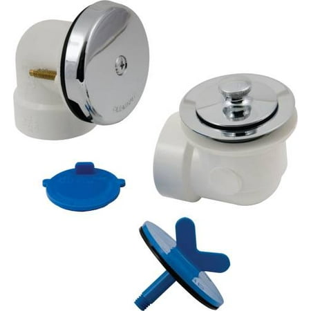 DEARBORNE PVC SCHEDULE 40 PUSH PULL WASTE AND OVERFLOW per 2 Each