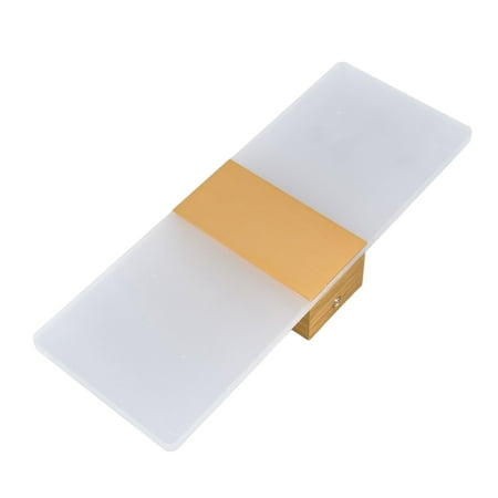 

LED Wall Light High Brightness 6W Wall Lamp 600lm Luminous Flux For Bedroom For Drawing Room Gold