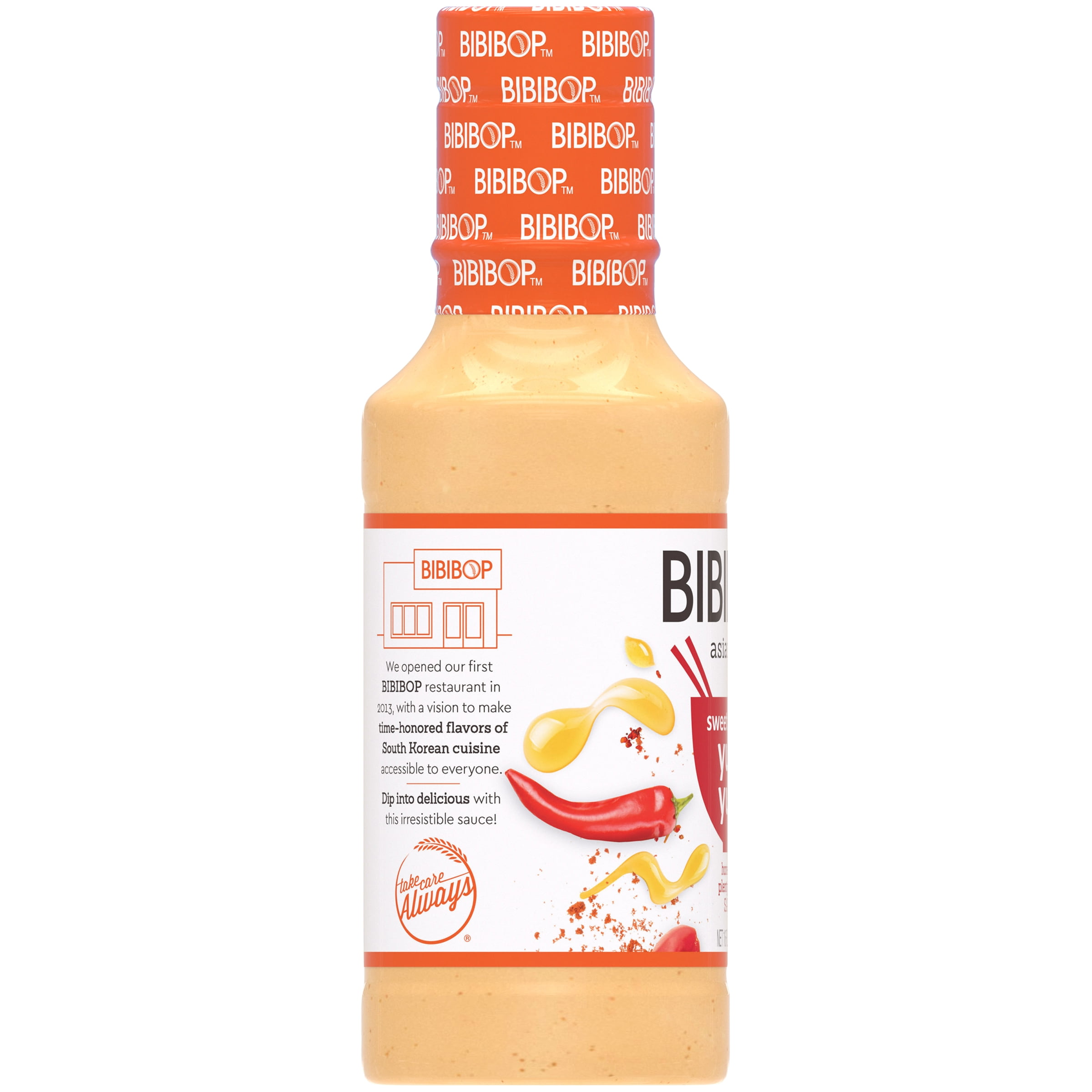 Bibibop Asian Grill Sweet & Spicy Yum Yum Sauce, 16 fl oz Bottle