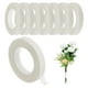 thumbnail image 1 of Uxcell 8-Rollos Cintas Florales 1/2 Pulgada 30 Yardas Cinta Floral Blanca para Manualidades Florales Cinta Floral para Ramos de Flores Frescas Boda, 1 of 1