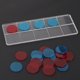 thumbnail image 5 of Juguetes de matemáticas, juguetes del alfabeto, conteo de números, suministros para enseñar el reconocimiento de números para juegos. rojo azul, 5 of 9