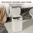 thumbnail image 3 of 1-Piece Smart Trash Can - Motion Sensor Auto Open/Close, Odor-Proof Lid & Quiet Design | Multiple Capacity Options for Kitchen/Bathroom/Living Room/Office (Batteries Not Included), 3 of 9
