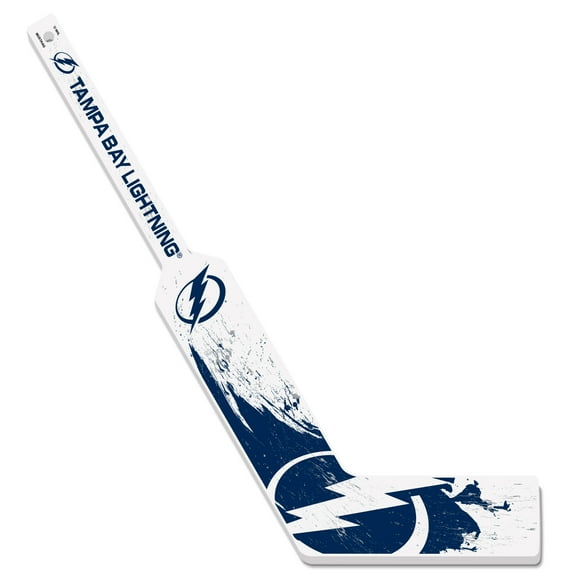 Tampa Bay Lightning Goalie Splatter Mini Hockey Stick