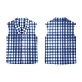 thumbnail image 5 of SROBPTY Womens Tank Tops Print Collared Button Front Sleeveless Summer Shirts for Casual Wear, 5 of 5