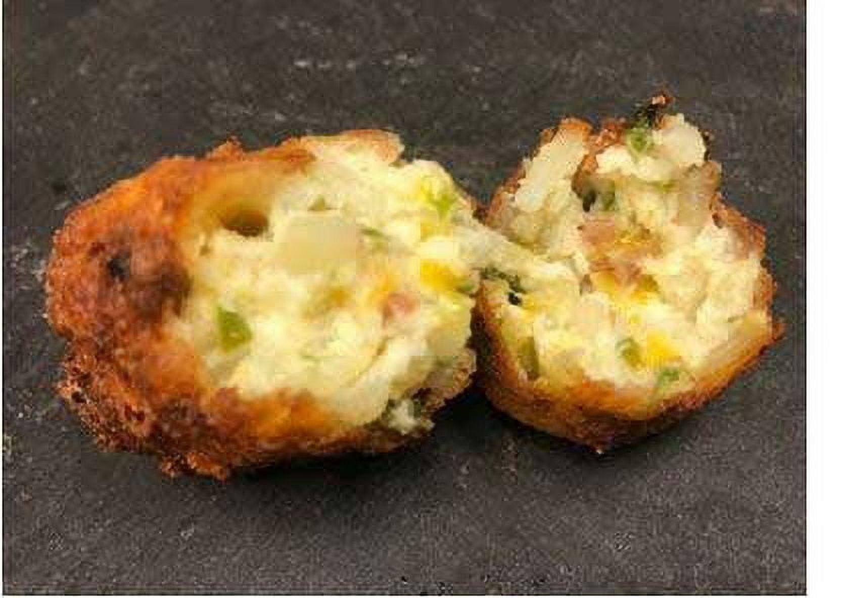 Tater Kegs Jumbo Tater Kegs Stuffed Potato Appetizer with Jalapenos, Cream Cheese and Bacon, 1.5 Ounce -- 106 per case