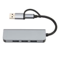 thumbnail image 2 of Dongle USB C ANGGREK Extensor de Concentrador USB C 4 en 1 Gris espacial Profundo, 2 of 8