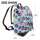 thumbnail image 2 of Fotbe Donuts Mochila Bolso con Estampado para Mujer, Mochila Antirrobo de Nylon Impermeable, Bolsa Ligera de Hombro, 2 of 4