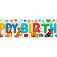 thumbnail image 3 of Colorful Happy Birthday Dog Theme Party Banner Backdrop Decorations with Balloons Background for Celebrations Kids Parties Supplies Events, 3 of 7