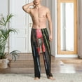 thumbnail image 2 of Susaid farm work Print Mens Pajama Pants Set Sleep & Lounge Pants, PJ Bottoms with Pockets and Button Fly-X-Large, 2 of 6