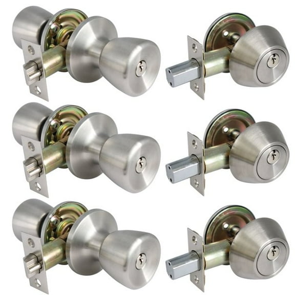 Entry Door Lock Sets With Same Key