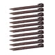 thumbnail image 2 of Billuyoard 50 pack/lote, soporte para plantas, estacas para bordes de paisaje, duraderas, fácil instalación, puntas planas para bordes de Jardín y Patio Café+50uds, 2 of 6