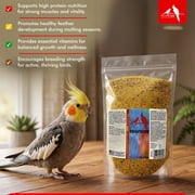 Morning Bird Eggfood 1.5 lbs – Protein Food with Essential Amino Acids, Vitamins & Minerals – Supports Growth, Digestion & Feather Health – Ideal Bird Seed for Breeding and All Bird Types