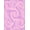 Pink Purple, Pattern 2, variant on ODIKA Confetti Pink Dots Whimsical Borders Ombre Gradient Watercolor Large Flowing Non-Slip Chair-Friendly for Dining Room, Office, Lounge