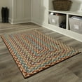 thumbnail image 2 of Mainstays Traditional Multicolor Print Braid Indoor Accent Rug, 2'6"x3'10", 2 of 8
