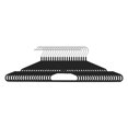 thumbnail image 4 of 20 perchas de ropa portátiles para secar ropa, ahorradoras de espacio, de acero de alto manganeso. Negro, 4 of 9