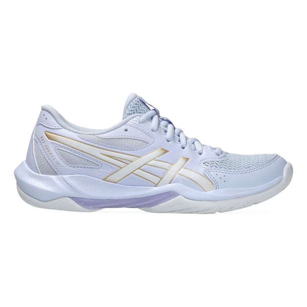 Tenis Asics Mujer Dama Gel Rocket 12 Azul Claro Voleibol azul cielo 4.5 MX