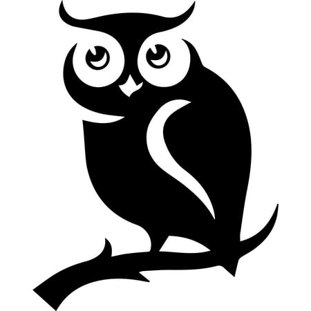Download Owl On Tree Branch Vinyl Decal Sticker|Cars Trucks Vans ...