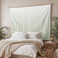 thumbnail image 3 of Sage Green Tapestry for Bedroom Wall Hanging Tapestry, Ombre Gradient Striped Minimalist Texture Ceiling Backdrop Tapestries Poster Blanket Wall Decor for Teens Room Living Room Dorm 59" x 79", 3 of 8