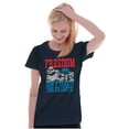 thumbnail image 5 of Freedom Don't Take It For Granite Pun Womens Slim Fit Graphic Tee Brisco Brands S, 5 of 6
