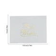 thumbnail image 3 of Teacher Appreciation Greeting Card, Premium Folded Greeting Card with Floral Artwork and Gold Foil Accent, Thoughtful Gift Card for Teacher Recognition Holidays Birthdays and Celebrations, 3 of 6
