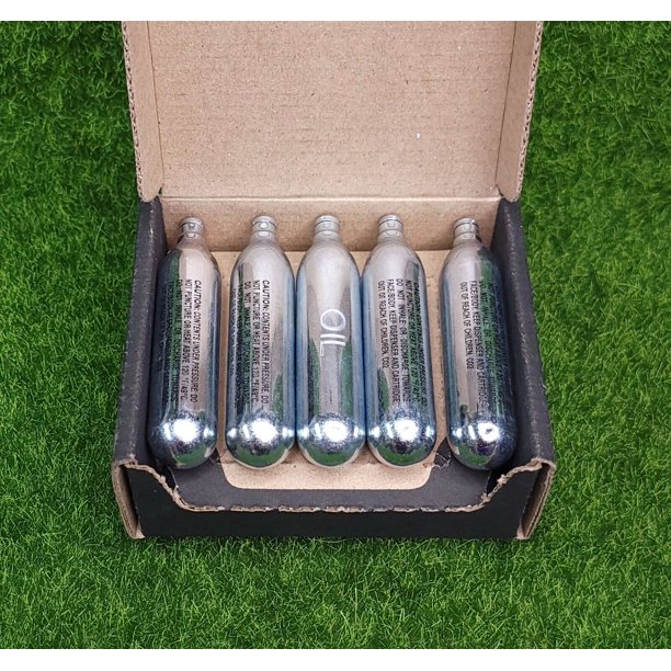 Byrna CO2 12 Gram Cartridges + Oil For XL & Boost, 10 Pack CO2330