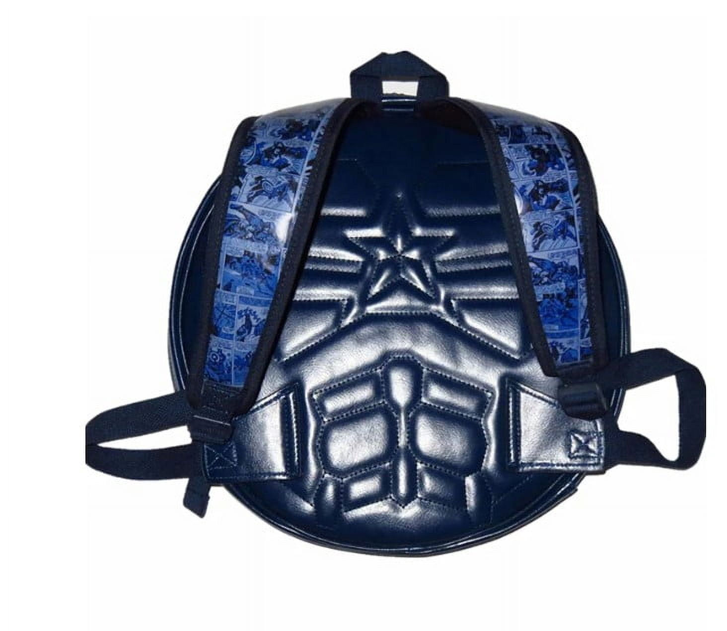 Marvel Captain America Sackapack – Blaue Umhängetasche Ca. 45x35 Cm, Mit Schultergurt & Tunnelzug-Verschluss