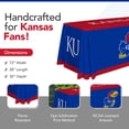 thumbnail image 2 of Kansas Jayhawks 6' Team Logo Table Throw, 2 of 5