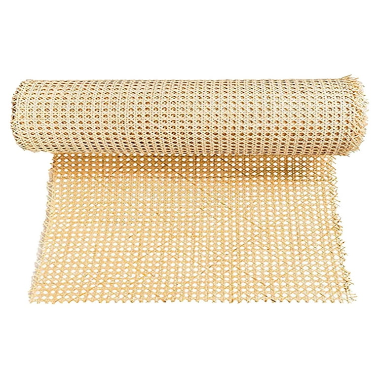 BUYISI Rattan Mesh Roll Sheet Webbing Caning Material For Chairs Kit  Multi-Size Options 