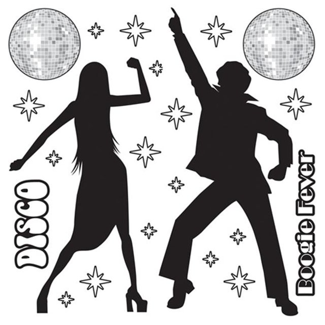 Disco Props in Party Decorations Pack of 12