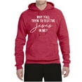 thumbnail image 2 of Wild Bobby Why Y'all Tryin' to Test the Jesus in Me? Inspirational/Christian Unisex Graphic Hoodie Sweatshirt, Vintage Heather Red, XX-Large, 2 of 5