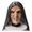 04, variant on sruoe Halloween Mask White Skull Mask with Black Mesh Hood Halloween Face Mask for Party Decorations